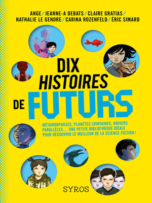 cover image of Dix histoires de futurs